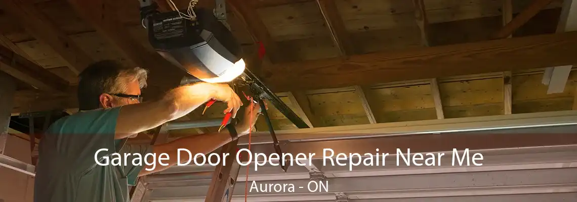 Garage Door Opener Repair Near Me Aurora - ON