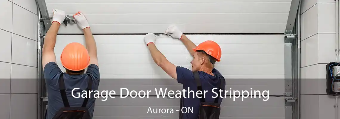 Garage Door Weather Stripping Aurora - ON