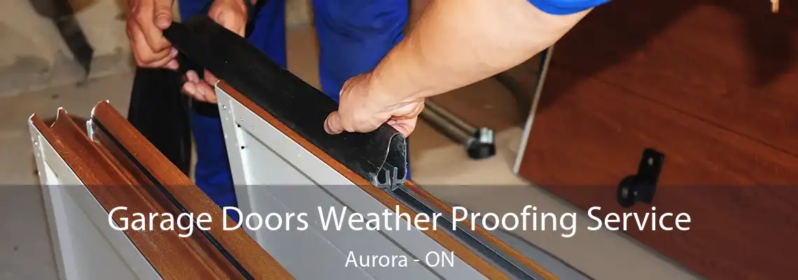 Garage Doors Weather Proofing Service Aurora - ON