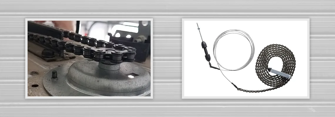 Noisy Garage Door Chain Repair in Aurora, Ontario
