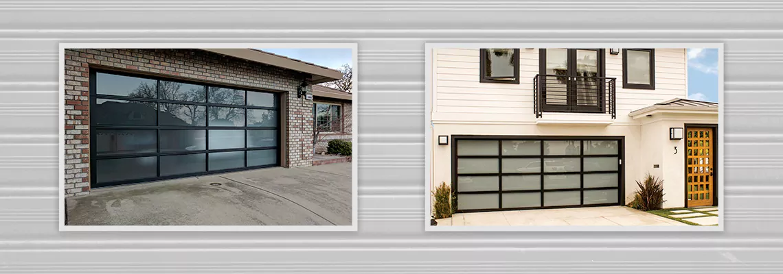 Glass Garage Doors Replacement in Aurora, Ontario