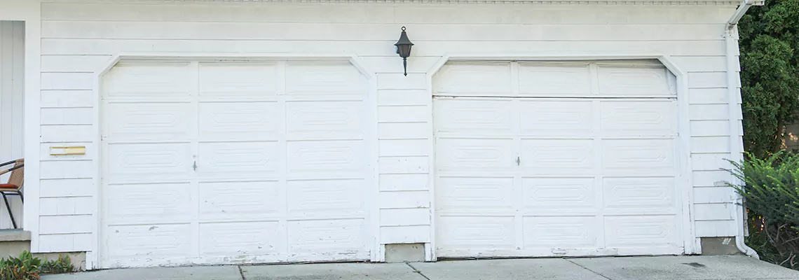 Roller Garage Door Dropped Down Replacement in Aurora, ON