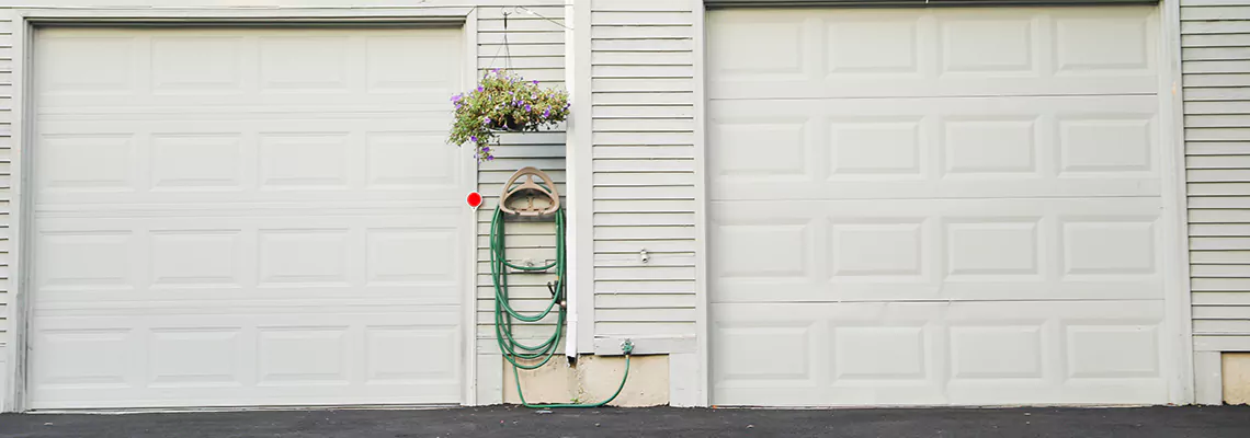 Sectional Garage Door Dropped Down Repair in Aurora, Ontario