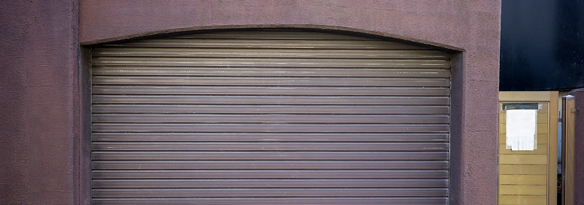 Fallen Garage Door Worn Rollers Replacement in Aurora, Ontario