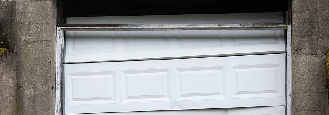 Fallen Commercial Garage Door Repair in Aurora, Ontario